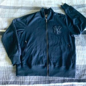 Blue Nike Yankees Zip Up Jacket